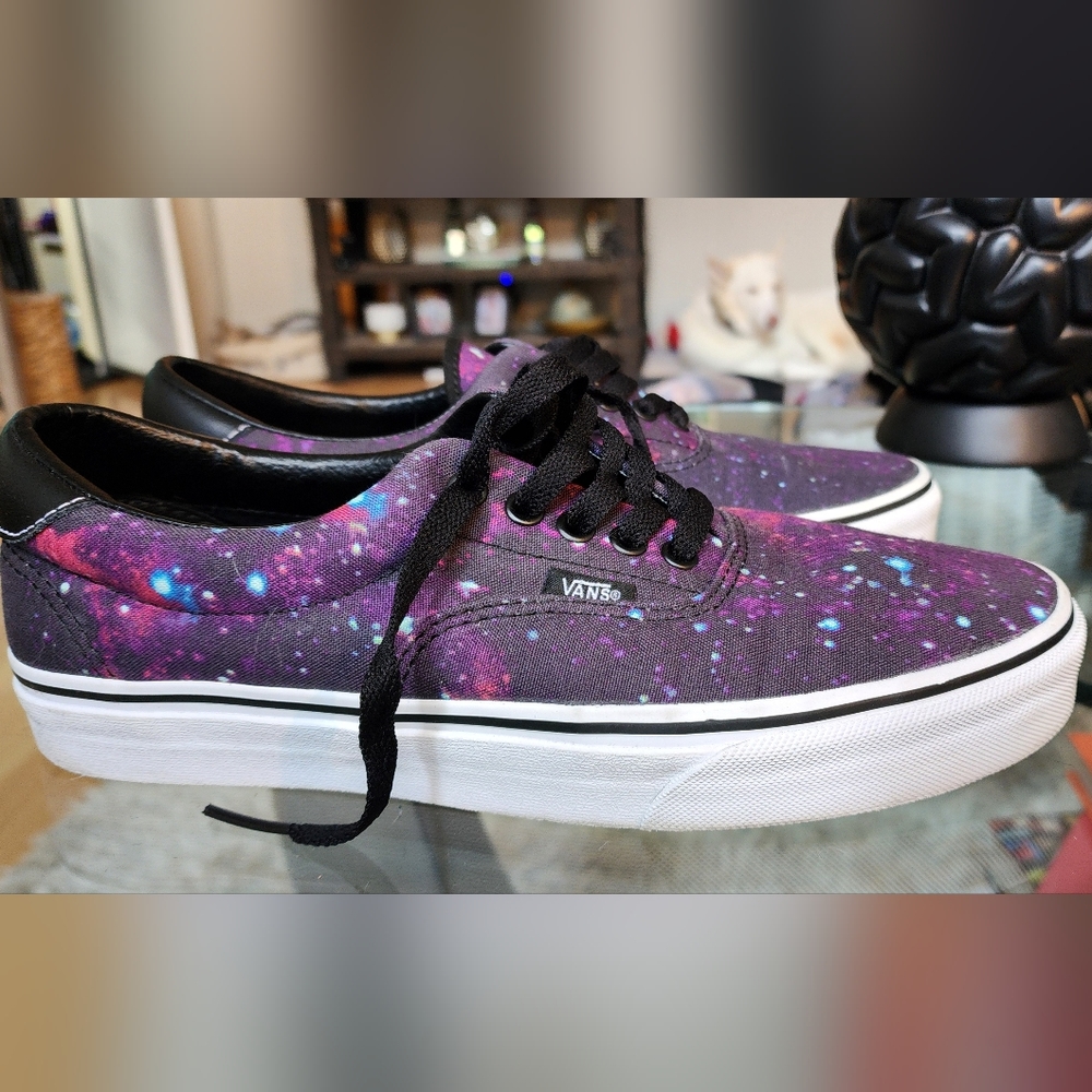 Vans Low Cosmic Space Galaxy Lace Up TB4R Era Sk8 Casual Shoes Sz 9